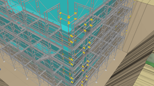 足場計画の作業イメージ